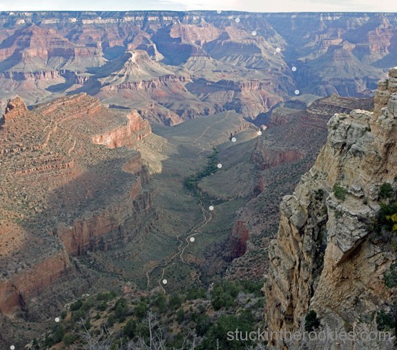 Barefoot in Arizona Run Report Grand Canyon Rim to Rim
