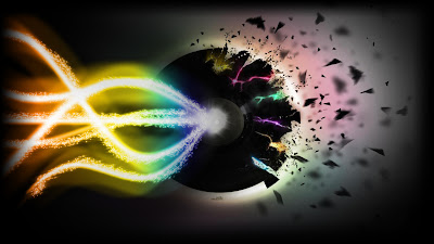 Abstract colorful eyes design wallpaper