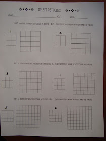 Adventures of a Middle School Art Teacher: 7th Grade ~ OP Art lesson