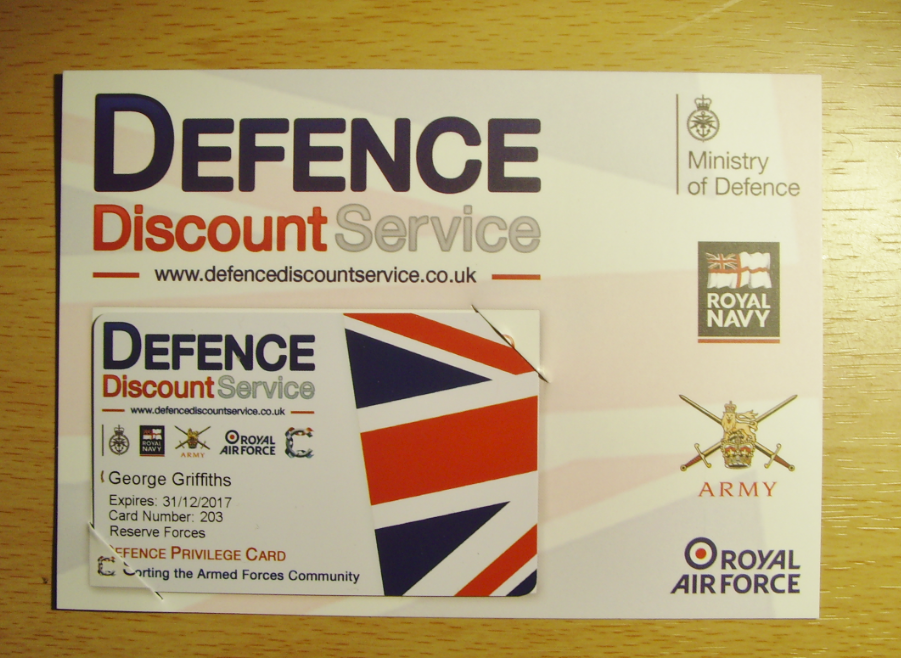 The Submariners Lounge Defence Discount Service