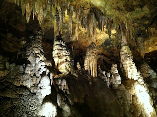 stalagmite, stalactite
