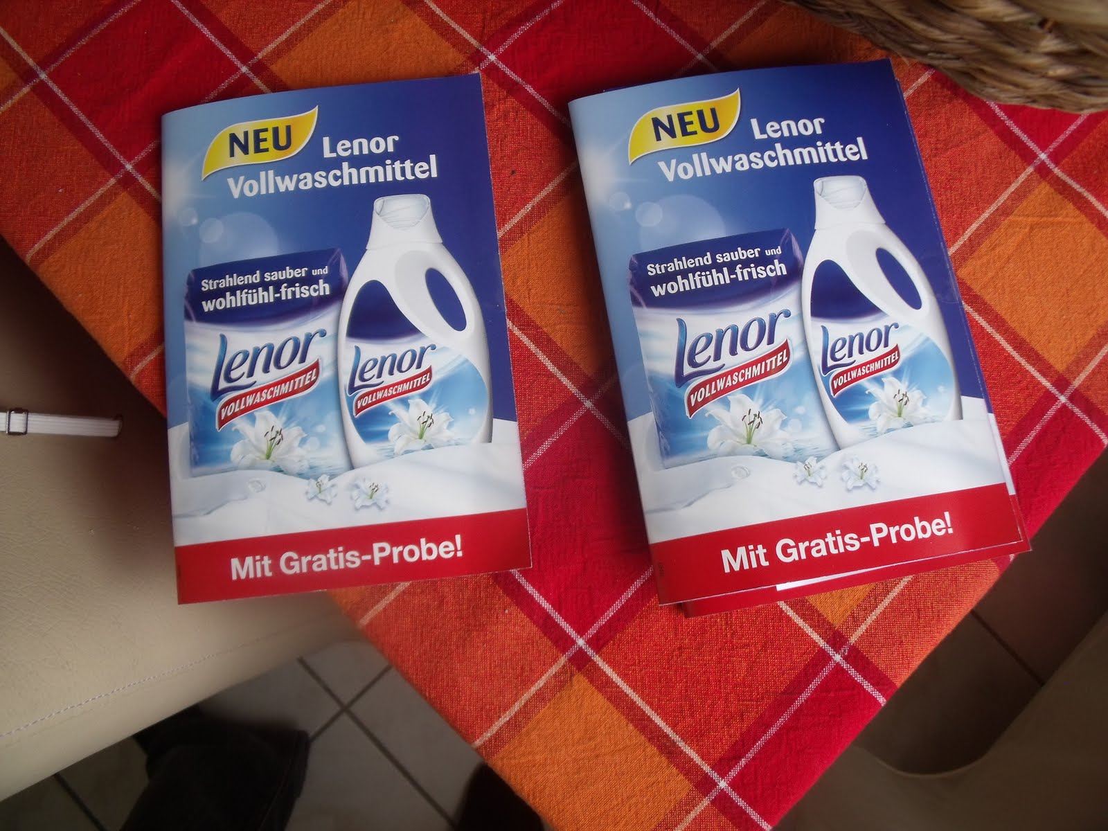 Alltagsdinge und Produkttests: Ich darf testen: Lenor Vollwaschmittel