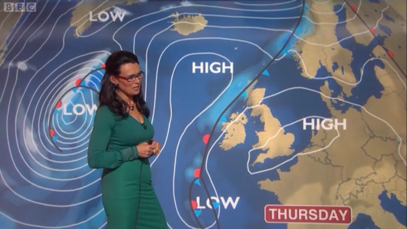 UK Regional News Caps Judith Ralston Reporting Scotland Weather