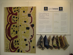 My award winning rug: Clematis