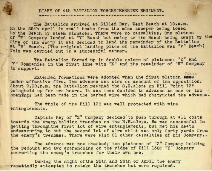 Army Ancestry Research Ancestry publish WW1 diaries