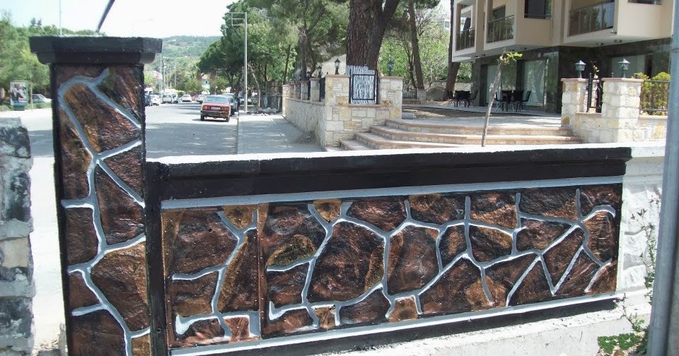 Bahçe duvar kalıbı Beton duvar kalıpları