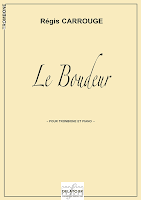 Le Boudeur pour trombone et piano de Régis Carrouge - DLT2286