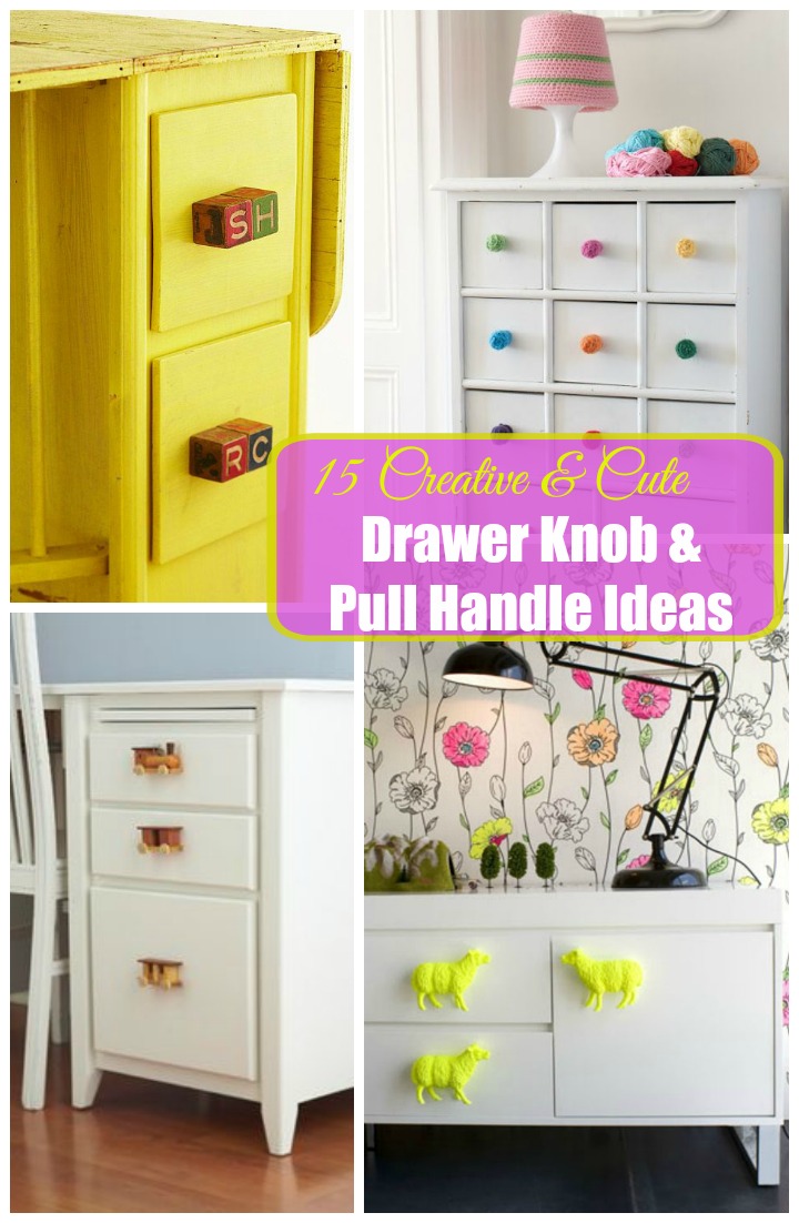 15 Creative And Cute Drawer Knob And Pull Handle Ideas