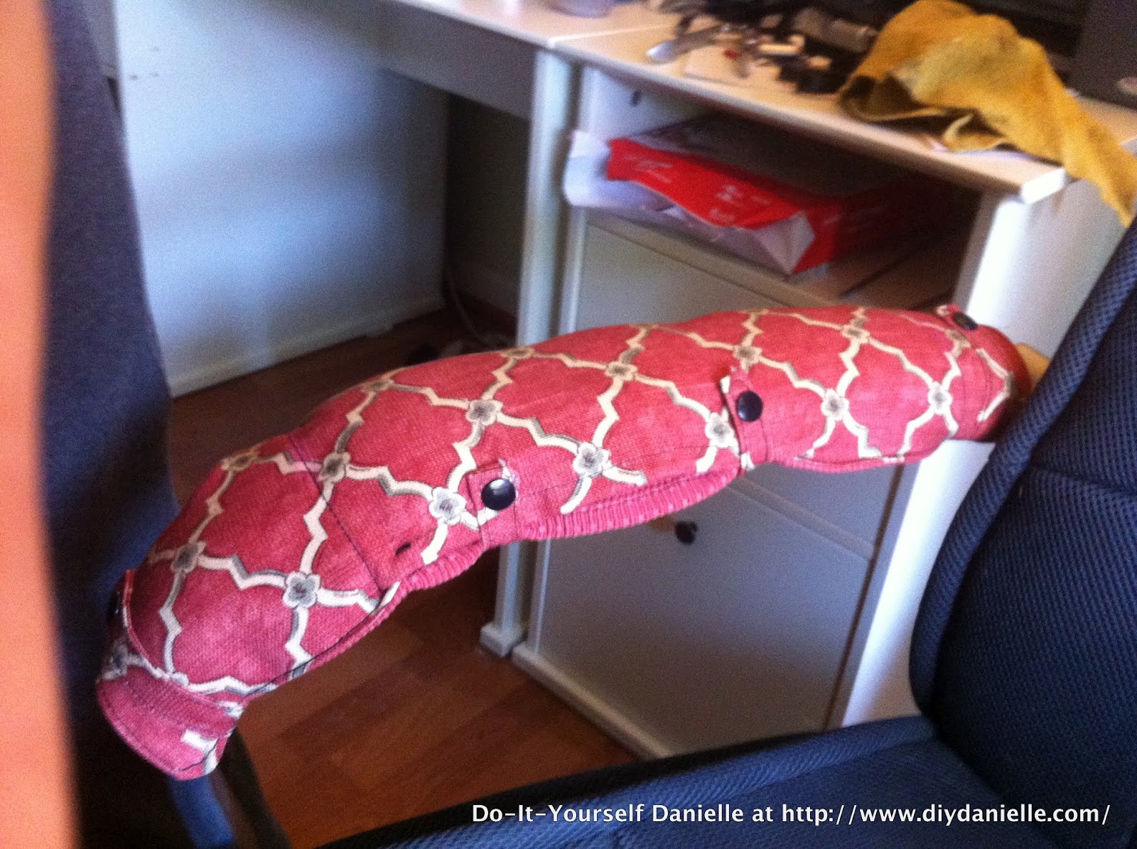 DIY Chair Arm Covers DIY Danielle
