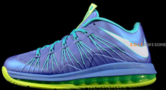 Originals Nike Air Max Lebron X Low Bright Citrus Hyper Blue-Bla