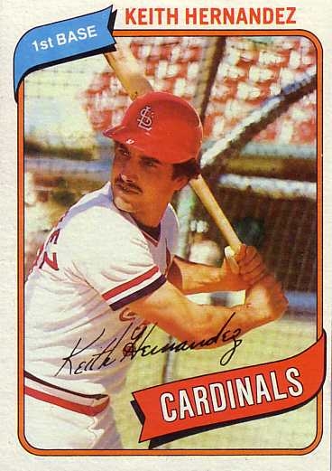 1980 Topps Baseball: #321 Keith Hernandez