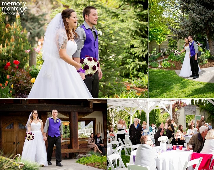 Cascade Gardens Wedding Yakima, WA - Memory Montage Photography