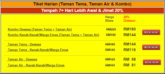 YanieYusuf: Harga Tiket LEGOLAND® Malaysia