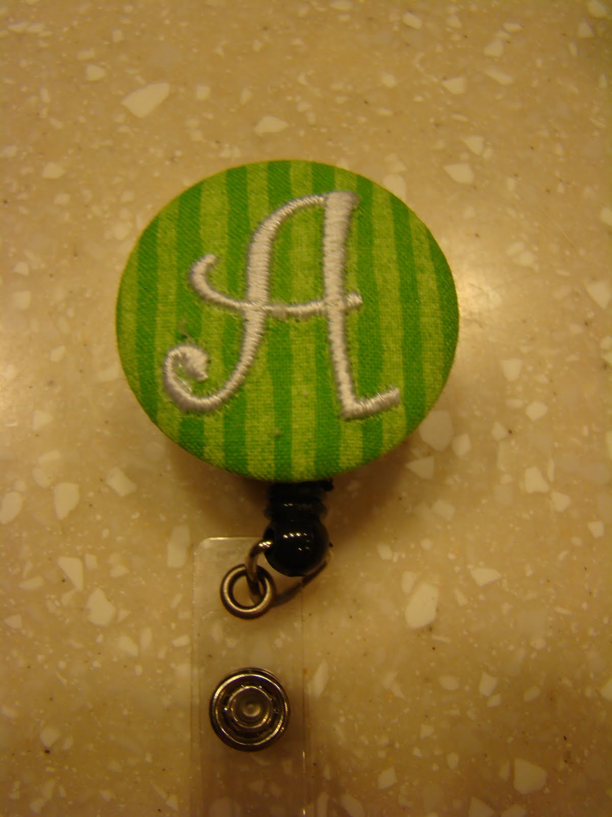 Doodlebug designs mg monogrammed  embroidered badge reels