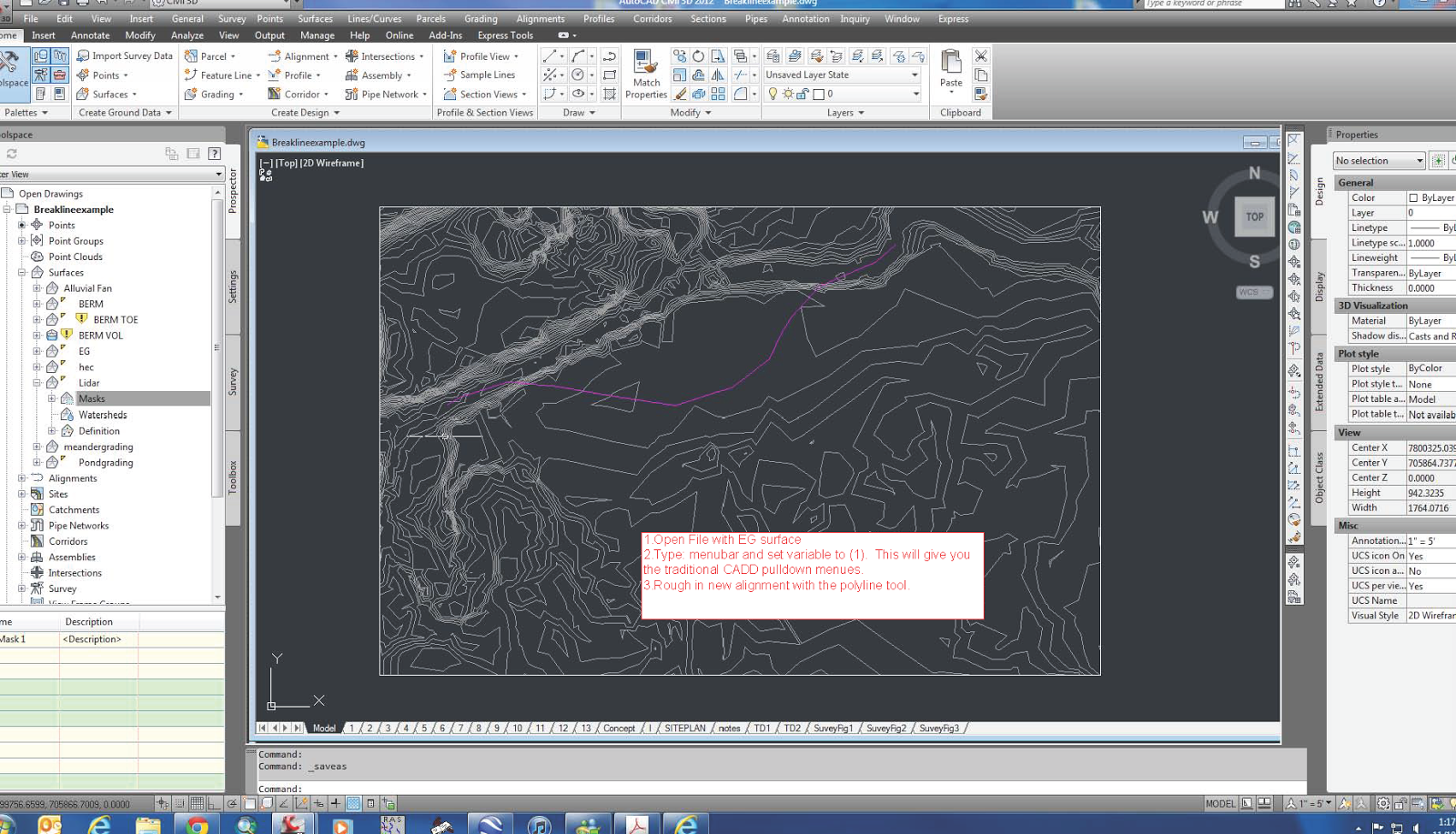 Autocad And Civil 3d Drafting And Mapping Specialist Simple