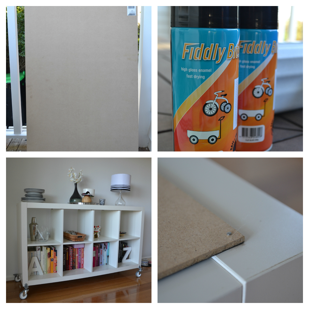 build a bookshelf out of 1 sheet of mdf
