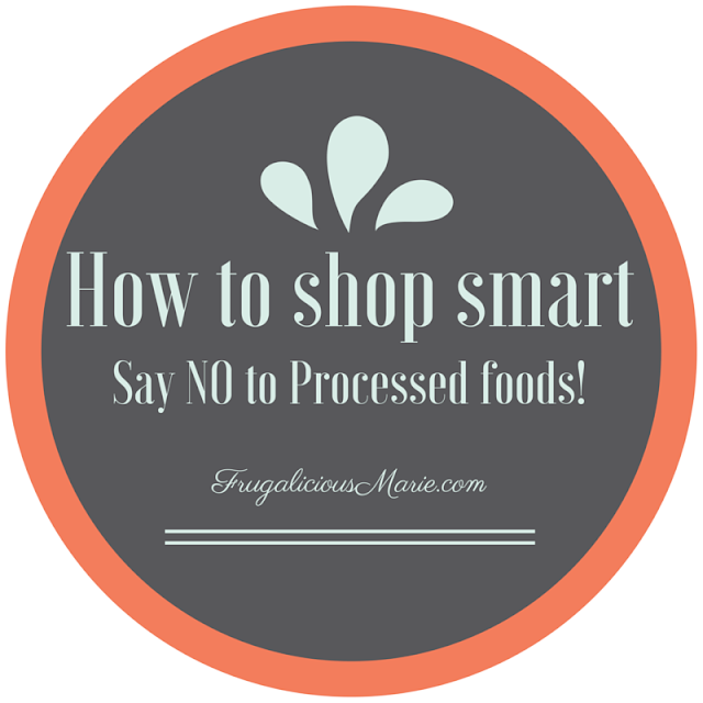Frugalicous Marie How to shop smart using coupons without buying processed foods!