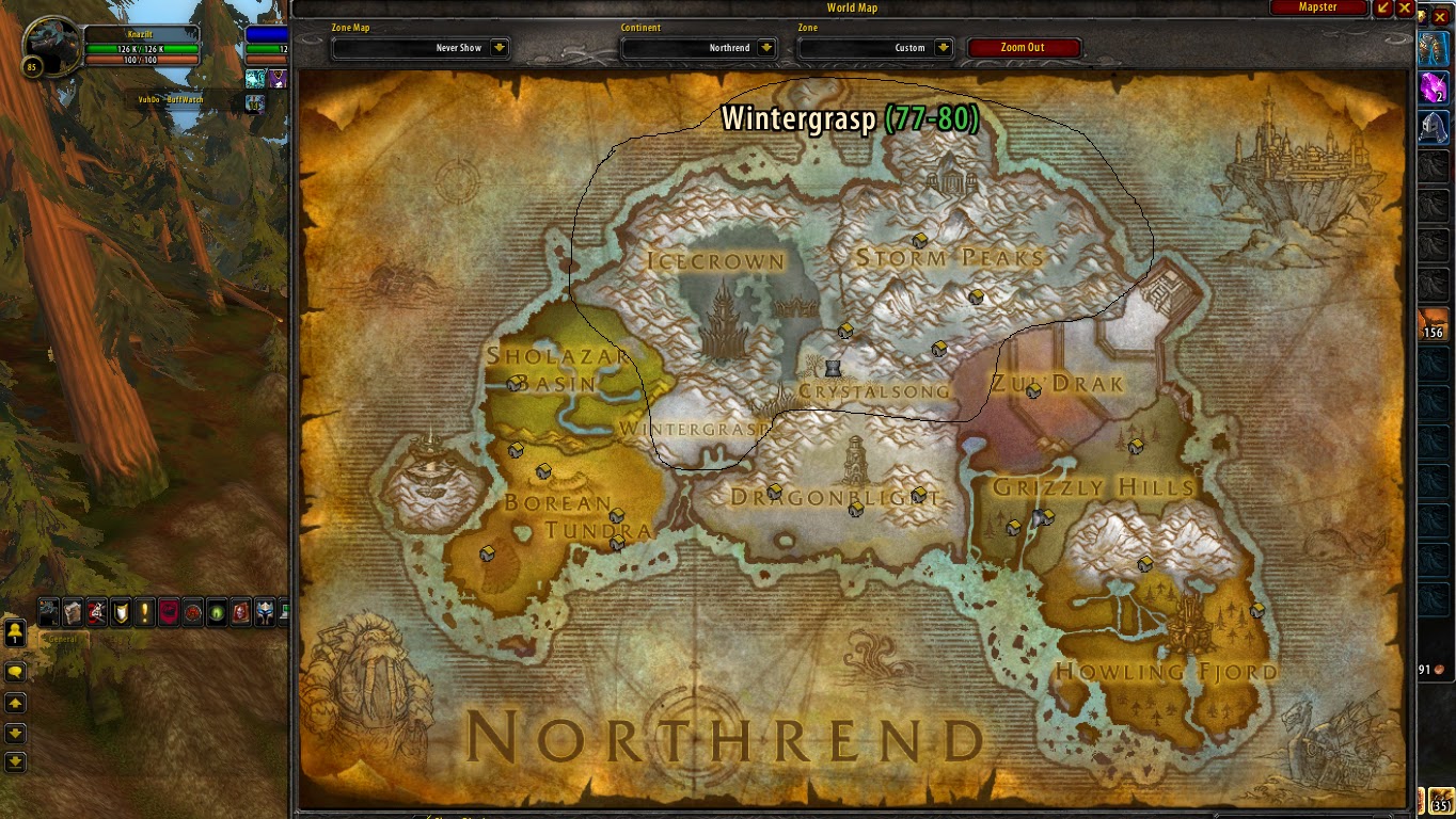 northrend map
