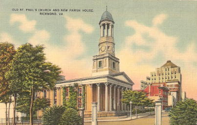 Retiring Guy Old St Paul S Church Richmond Virginia