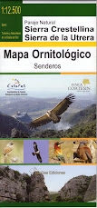 Mapa Ornitológico y de senderos de Sierra Crestellina y la Sierra de la Utrera