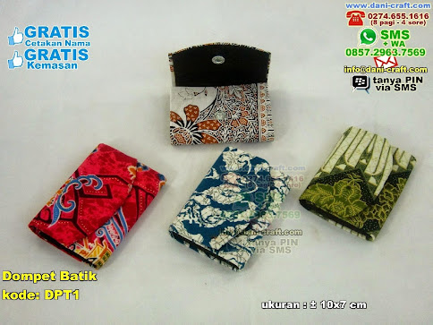 Dompet Batik Karton Kain Batik