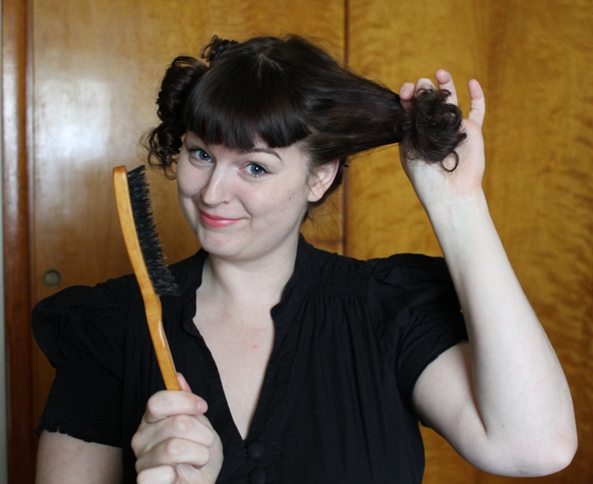 7 Days Of Vintage Bangs Day 4 Rosalind Russel Va Voom Vintage