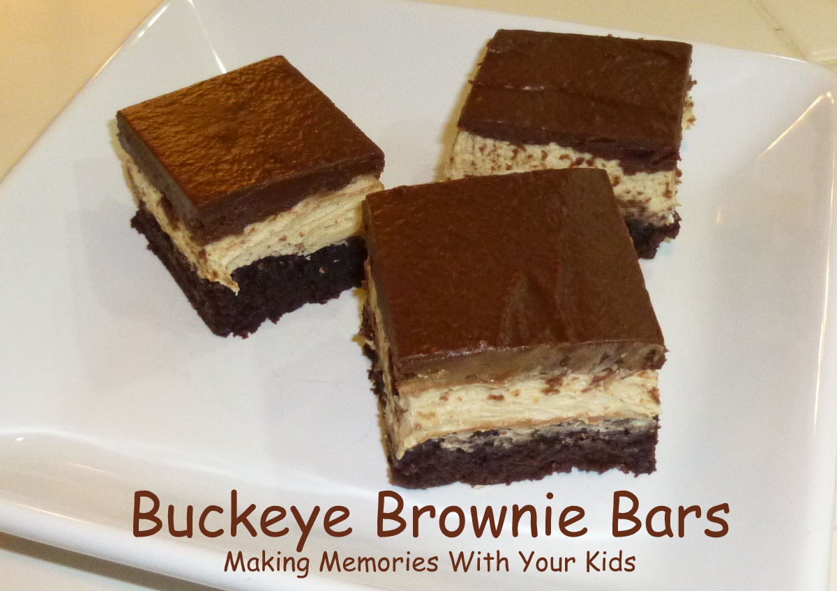 Buckeye Brownie Bars Making Memories With Your Kids