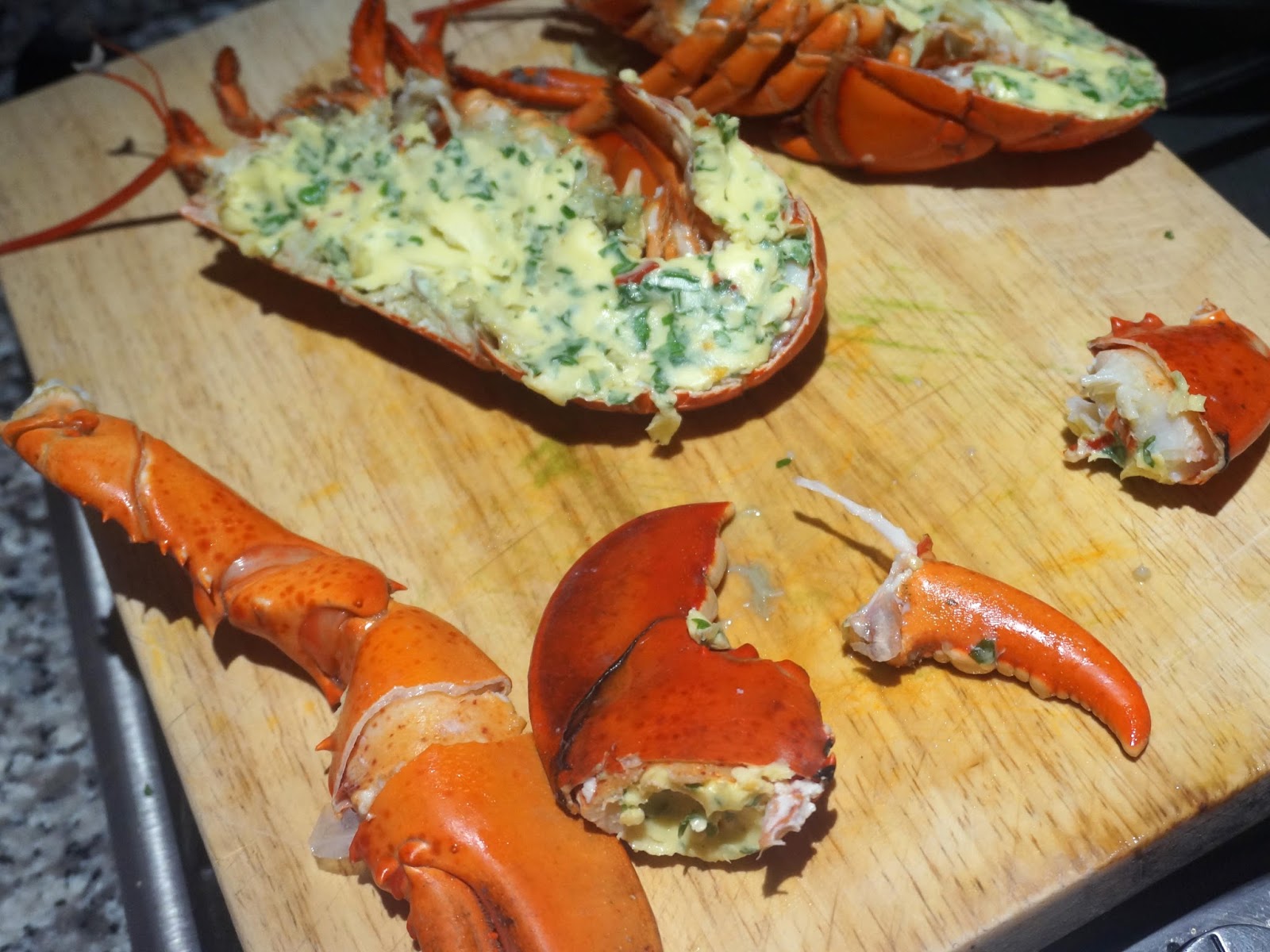 megmade He's her Lobster... Gordon Ramsay's Grilled Lobster