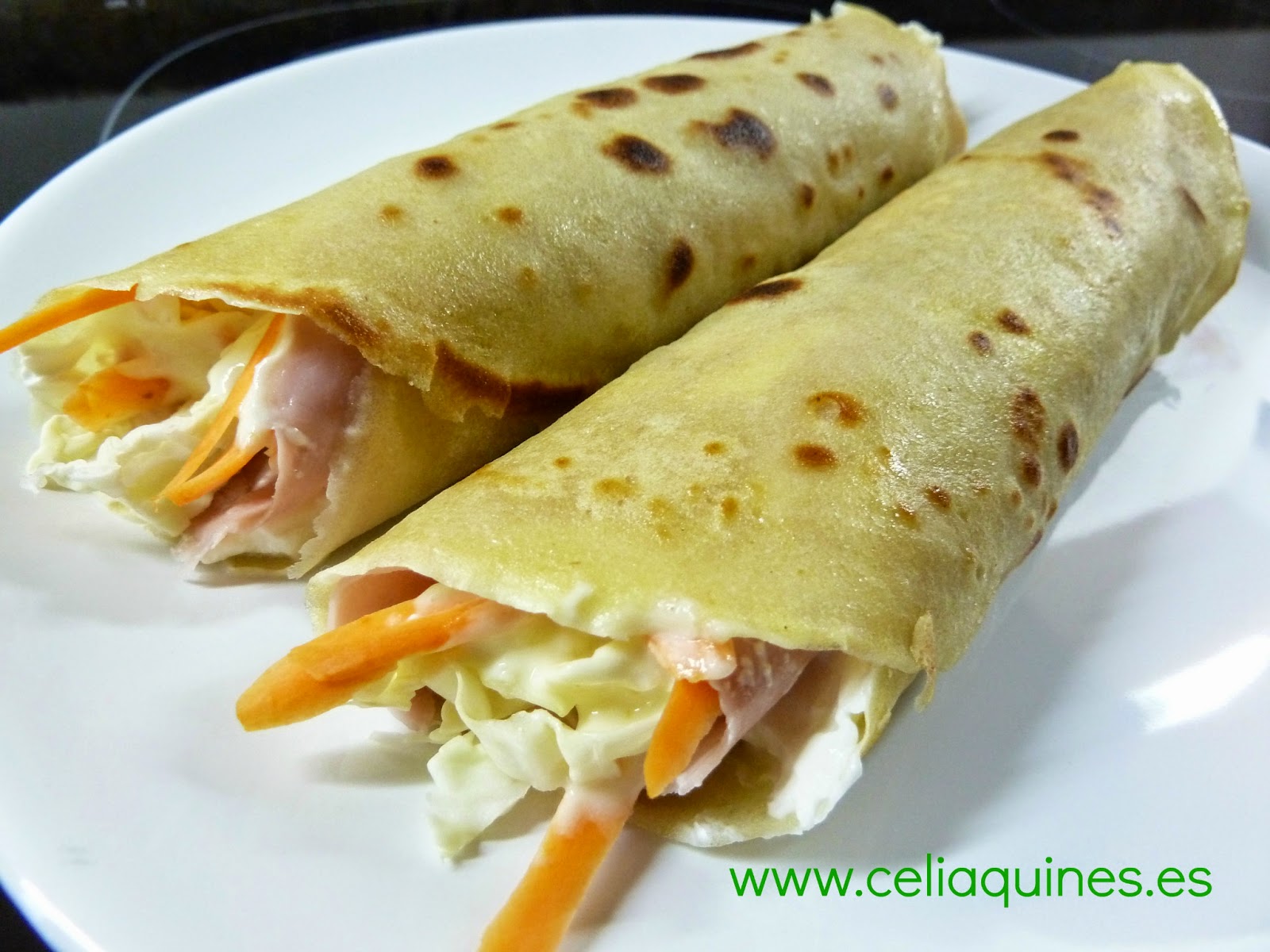 CREPES DE QUINOA Celiaquines