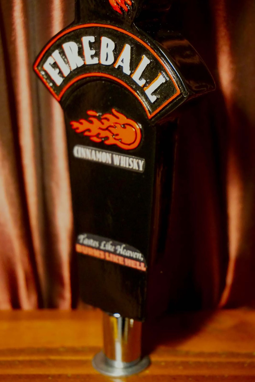 Tap Handle 546 Sazerac Fireball Cinnamon Whisky