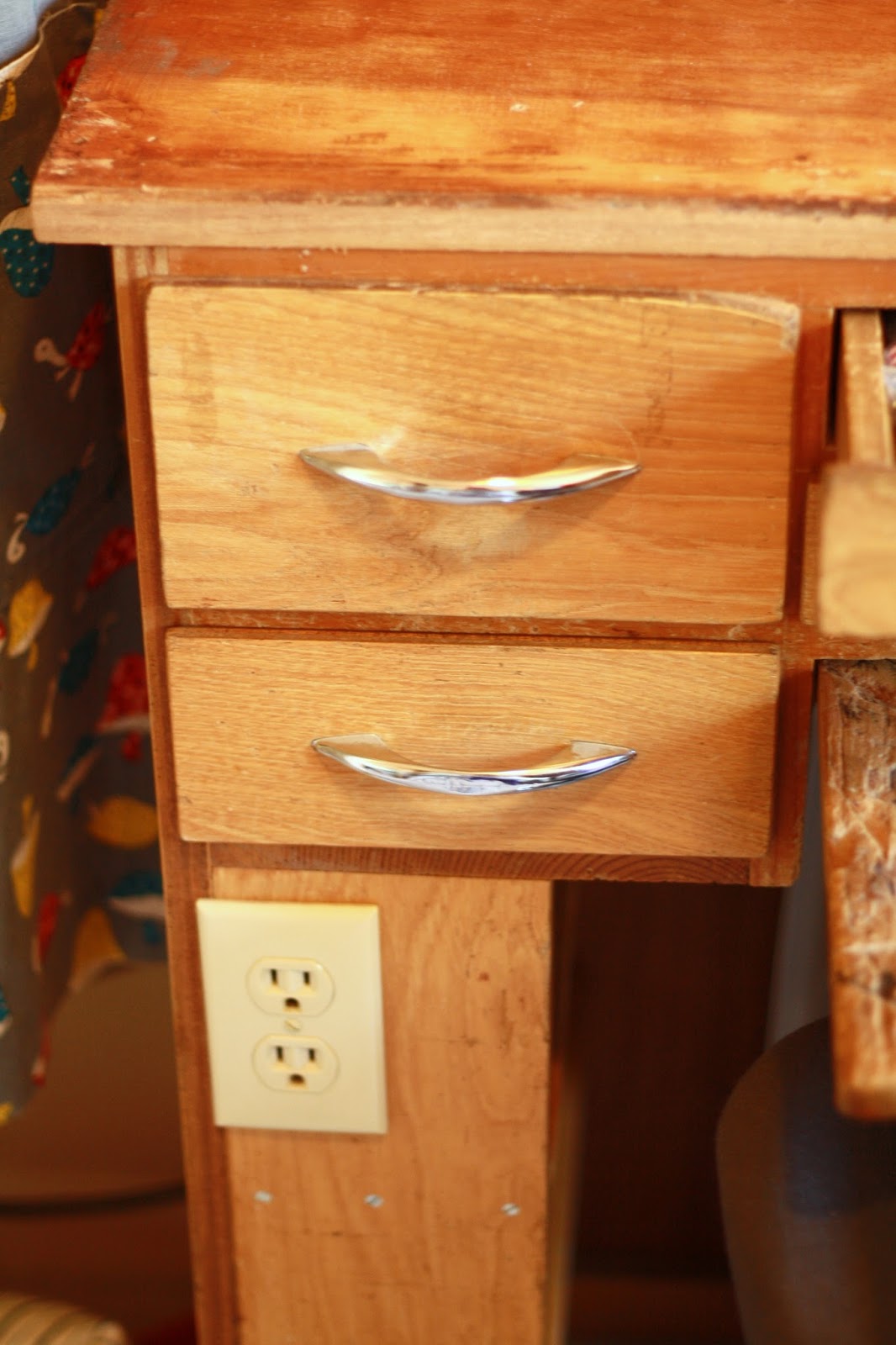 Oh the Cuteness! A lovely antique jeweler's bench is finally in the