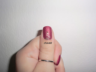 The nails of the week 3: Gold christmas tree - foto con flash