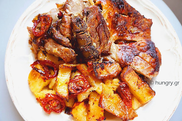 Baked Lamb with Tomato