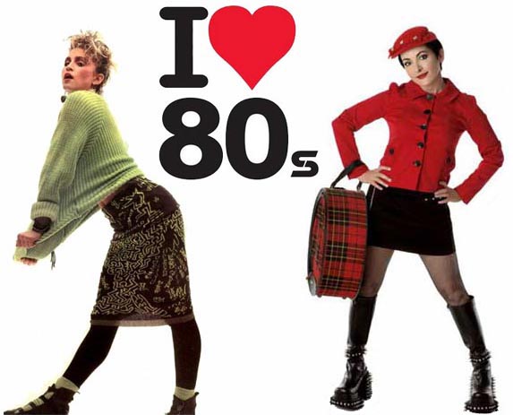 madonna roupas anos 80