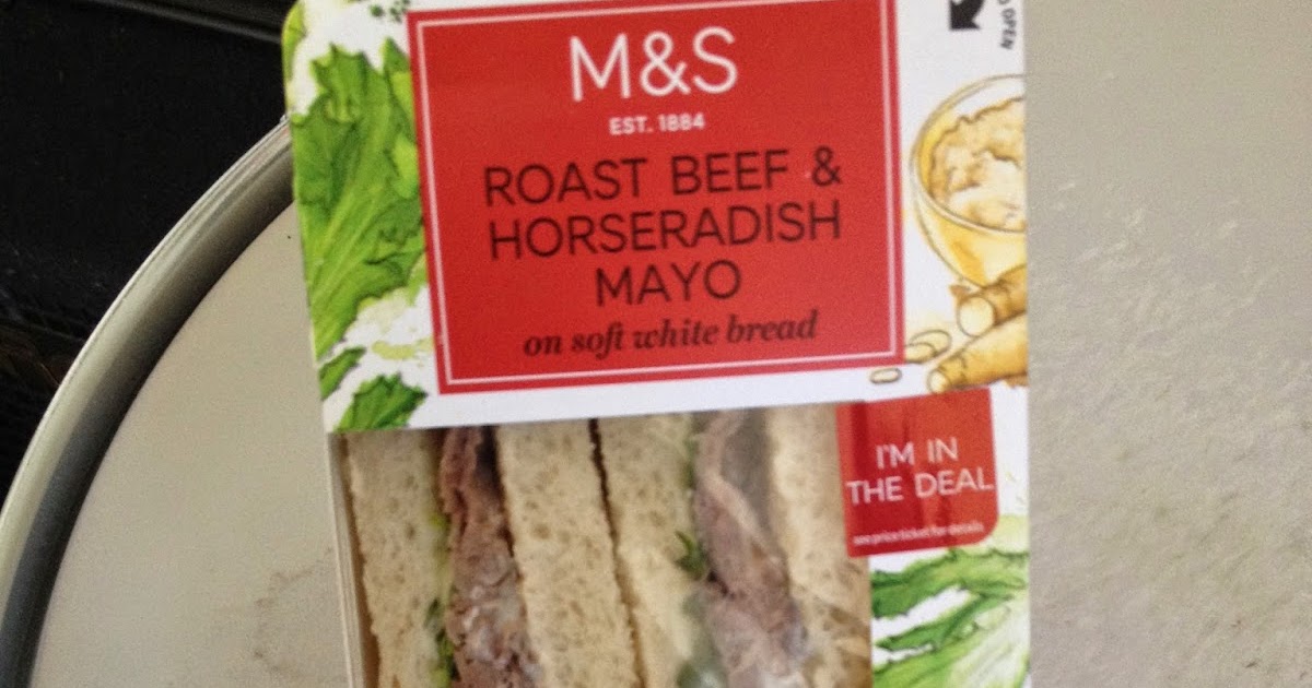 Kit Marsden's Blog Sandwich review M&S Roast Beef & Horseradish Mayo