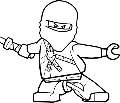 LEGO Ninjago Coloring Pages