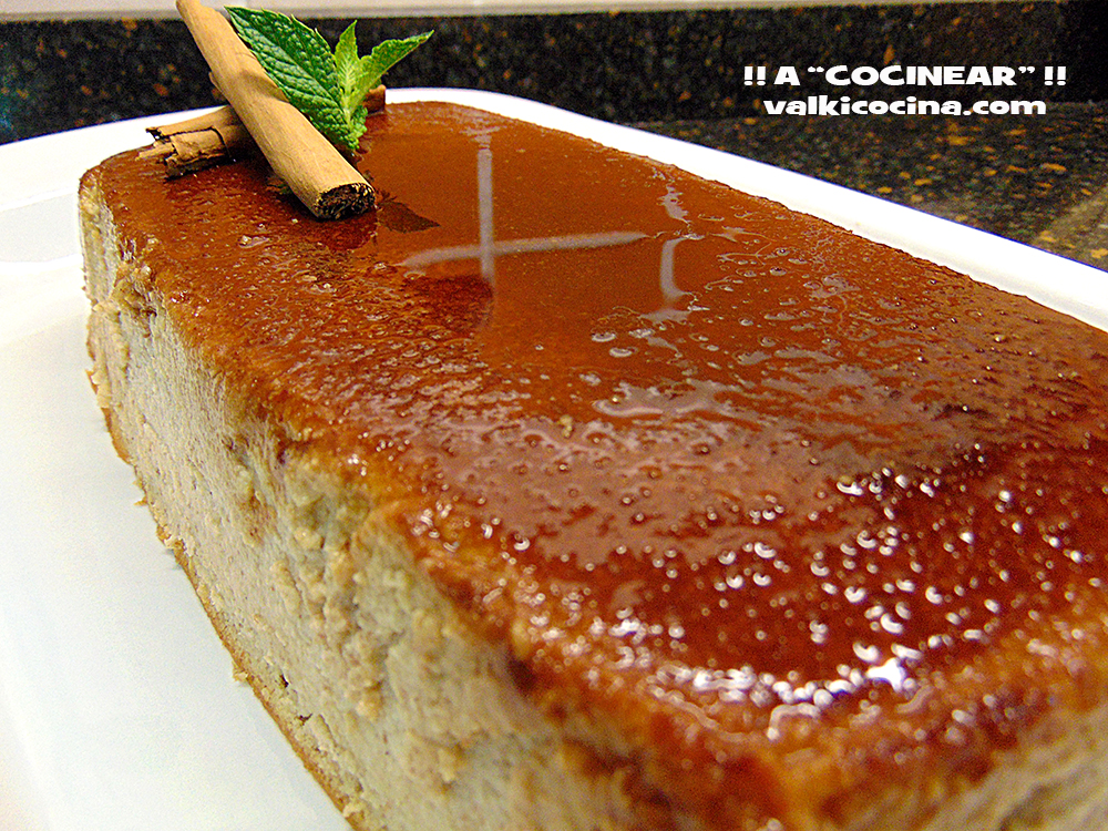 PUDIN DE PAN DE MOLDE INTEGRAL CON MANZANA Y CANELA ¡¡A COCINEAR