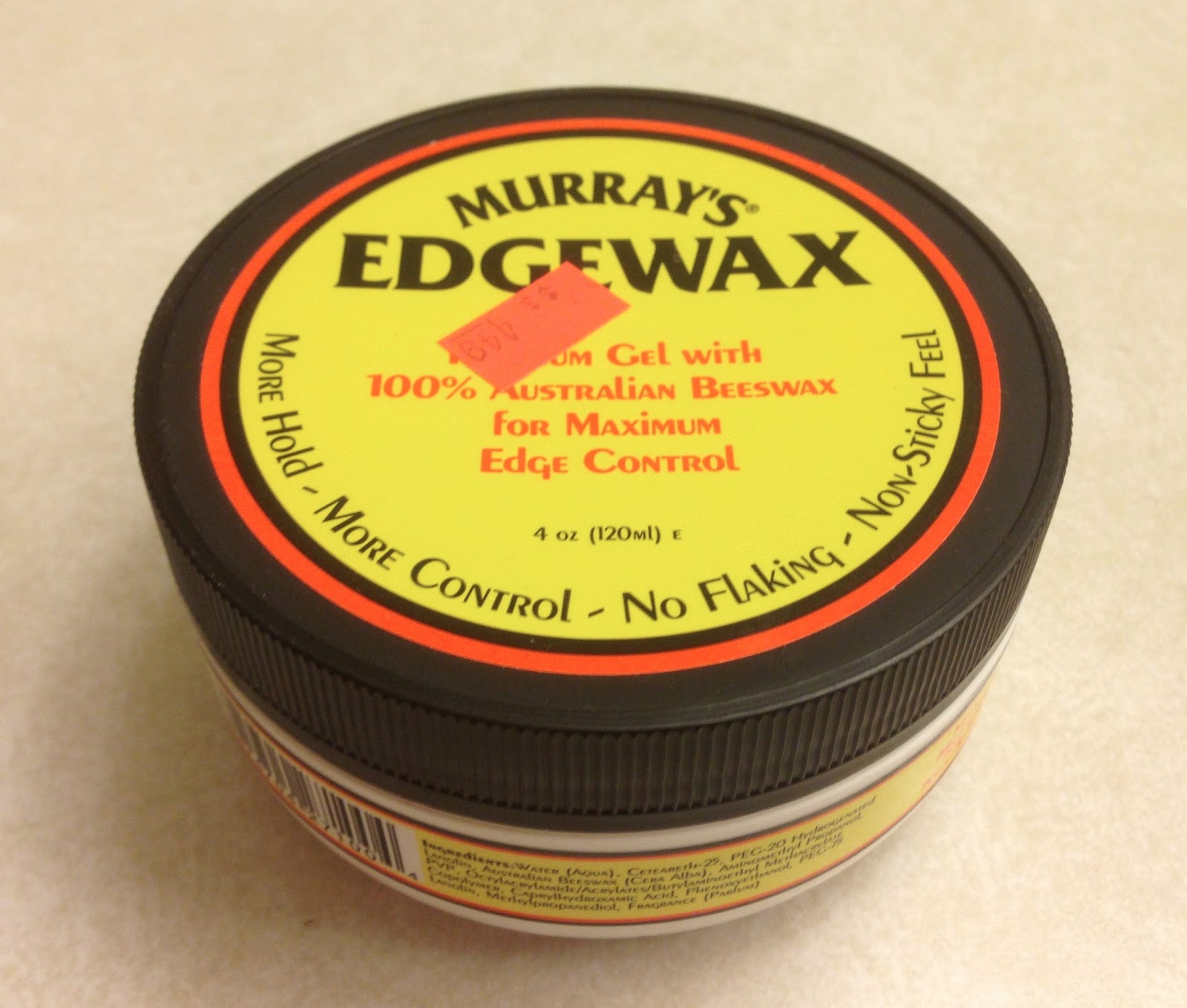 TRYING MURRAY'S EDGEWAX FOR A DAY