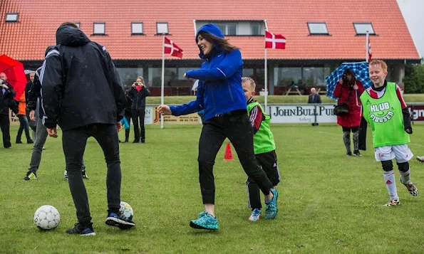 Crown Princess Mary of Denmark accompanied by representatives from the Mary Fonden opened Råd til Livet (Advice for Life) at Mødrehjælpen