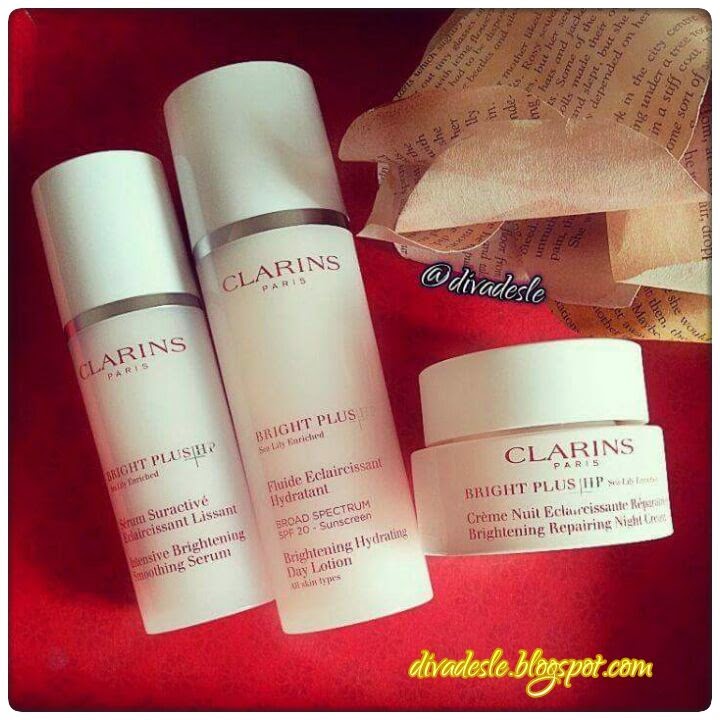 CLARINS Bright Plus Skin Care Range (Review) Diva Desle