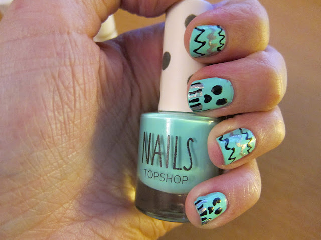 8. "Skull French Tip Nails" - wide 1