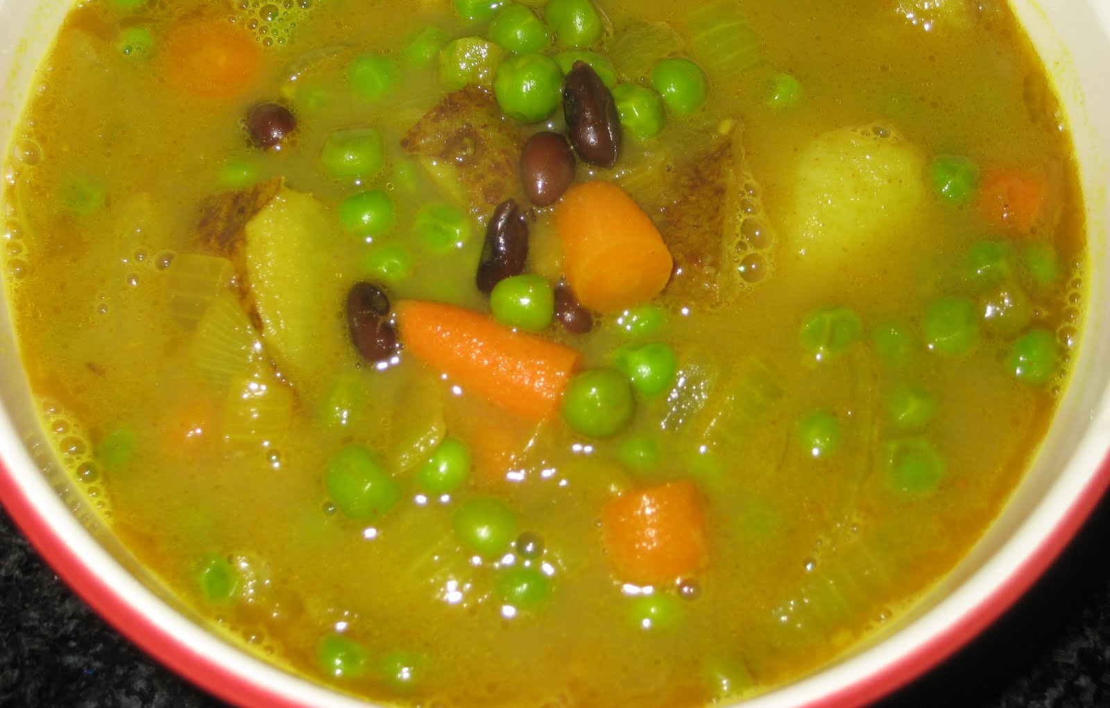 21st Century Urban Pioneers Pea and Black Bean Potage