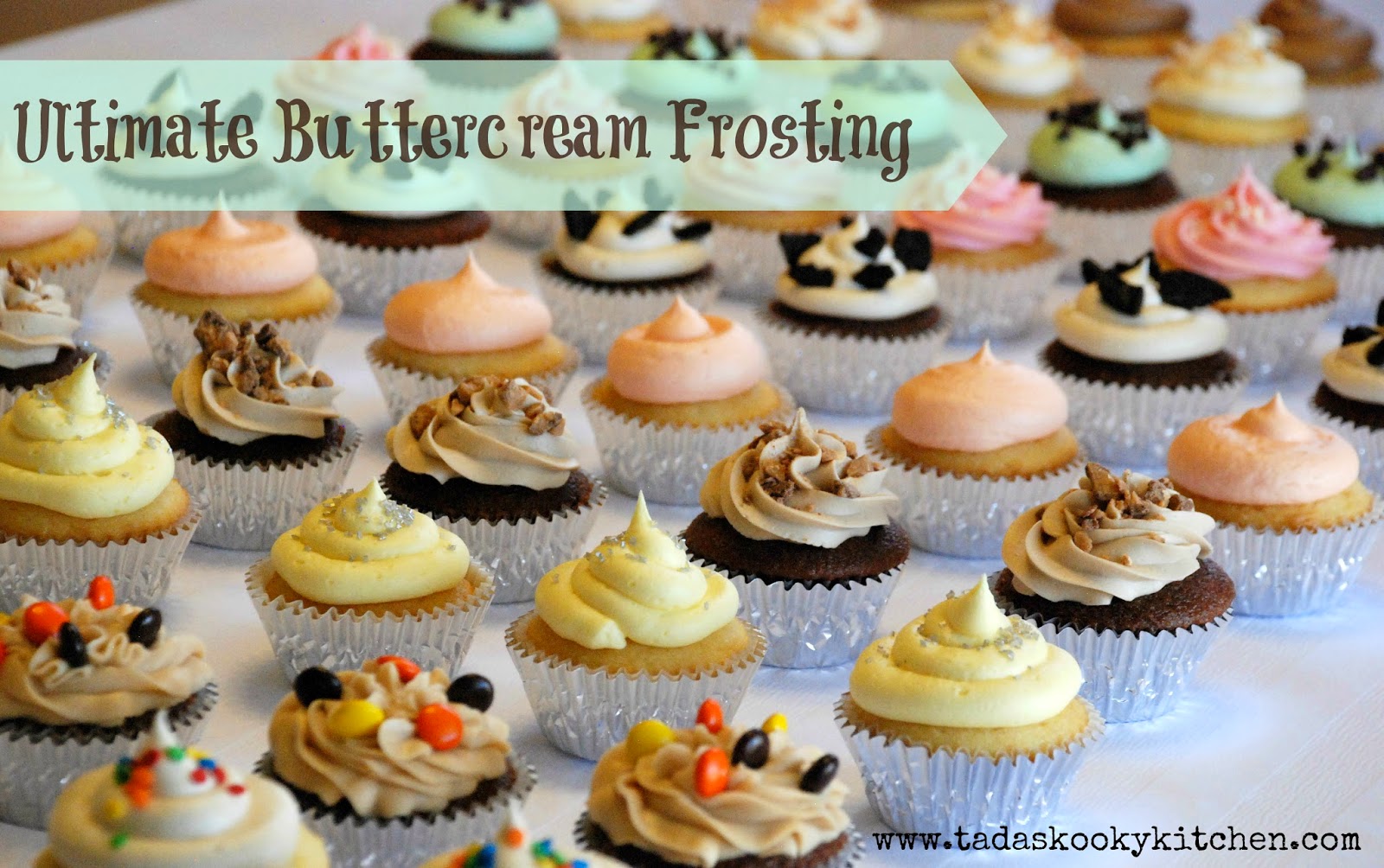 Tada's Kooky Kitchen Ultimate Buttercream Frosting 10 flavors