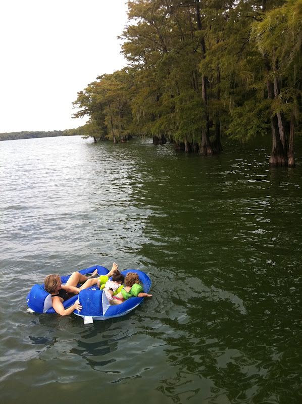 Mojoy Lake St. John swimming.