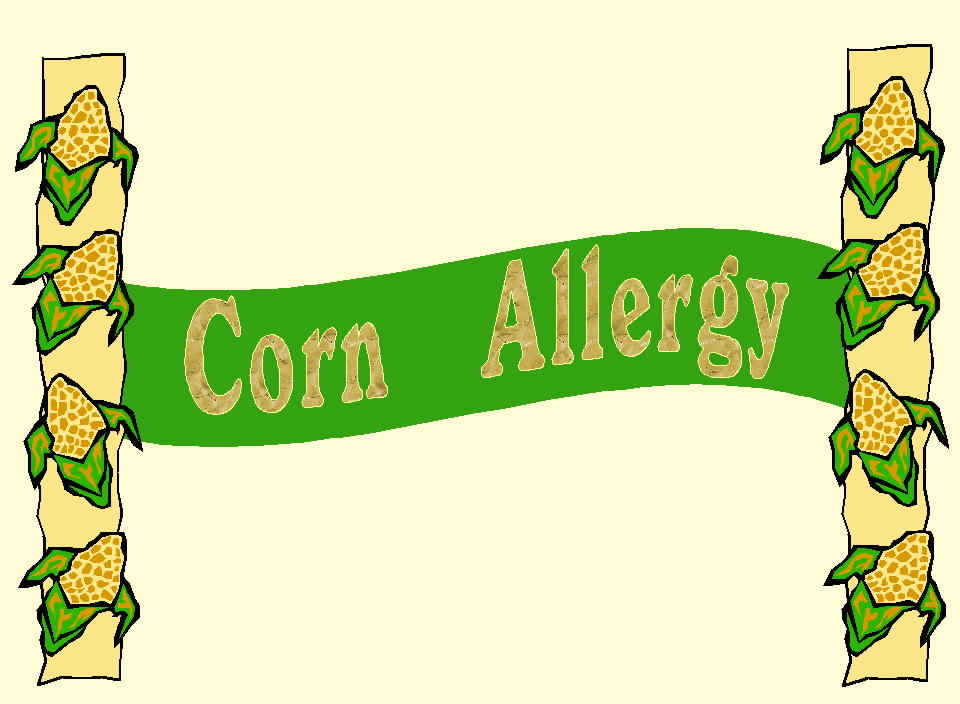 Free Posters and Signs Corn Allergy