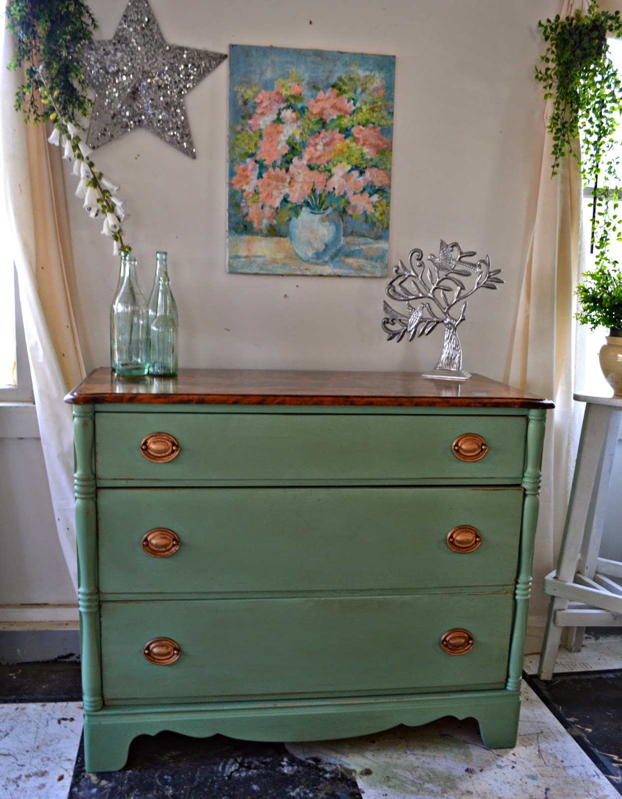Heir and Space A Goodwill Dresser gets a Fresh Look