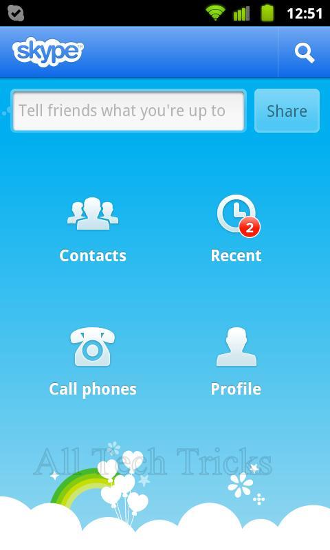  MAKING FREE CALLS ON PHONE USING ANDROID  Skype+for+Android