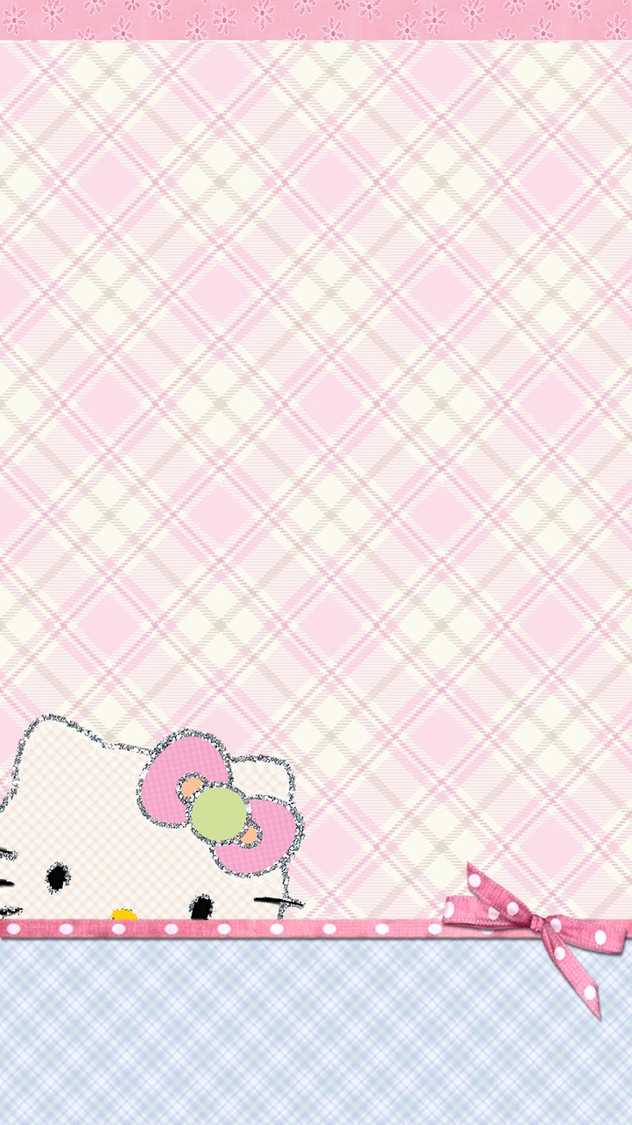LOve Pink~: Pastel Frost Hellokitty wallpaper(freebie)