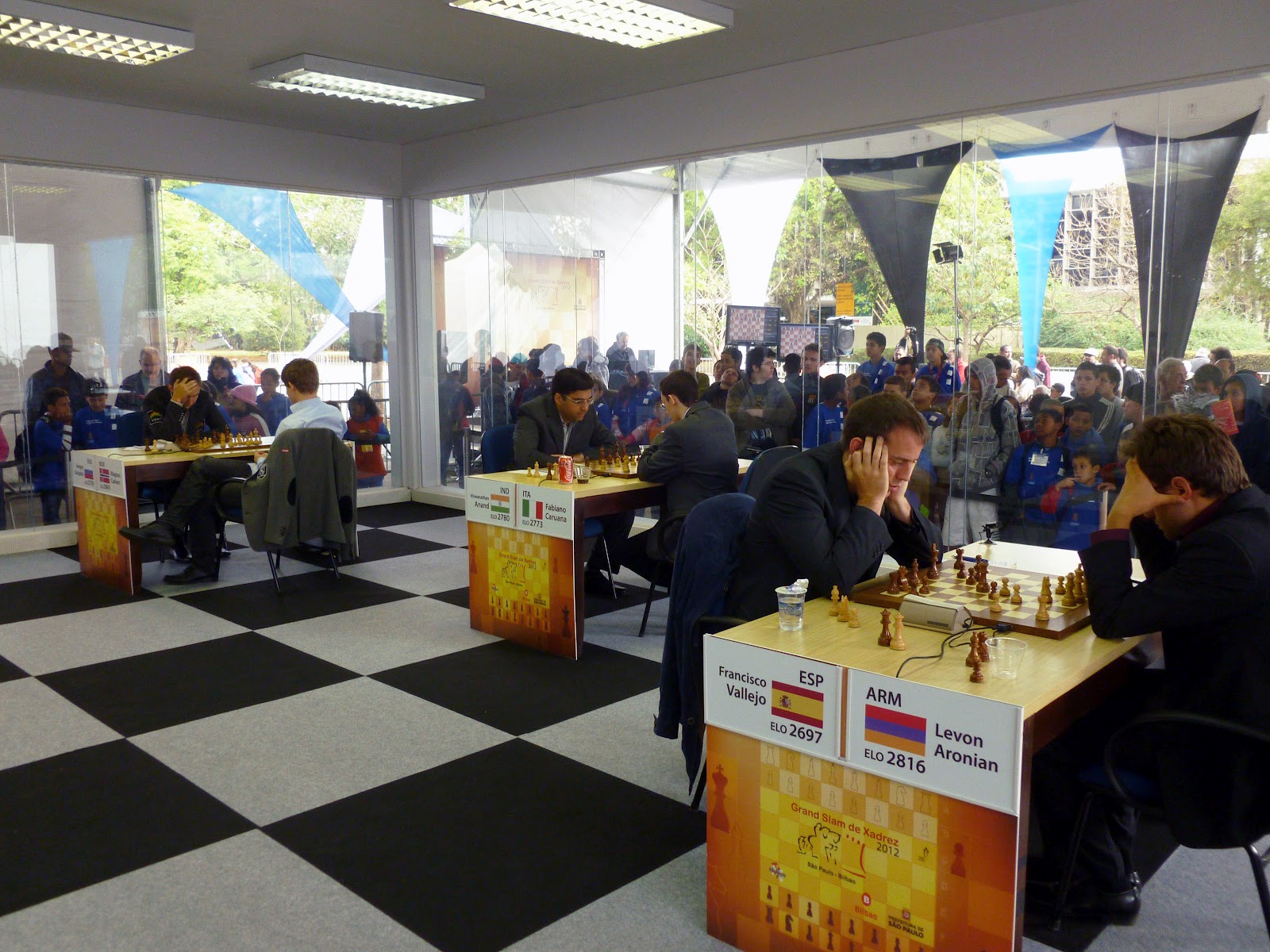 CHESS NEWS BLOG: : Grand Slam Chess Masters Final R9: Carlsen  beats Ivanchuk to lead jointly; Aronian beats Anand and Nakamura loses to  Vallejo