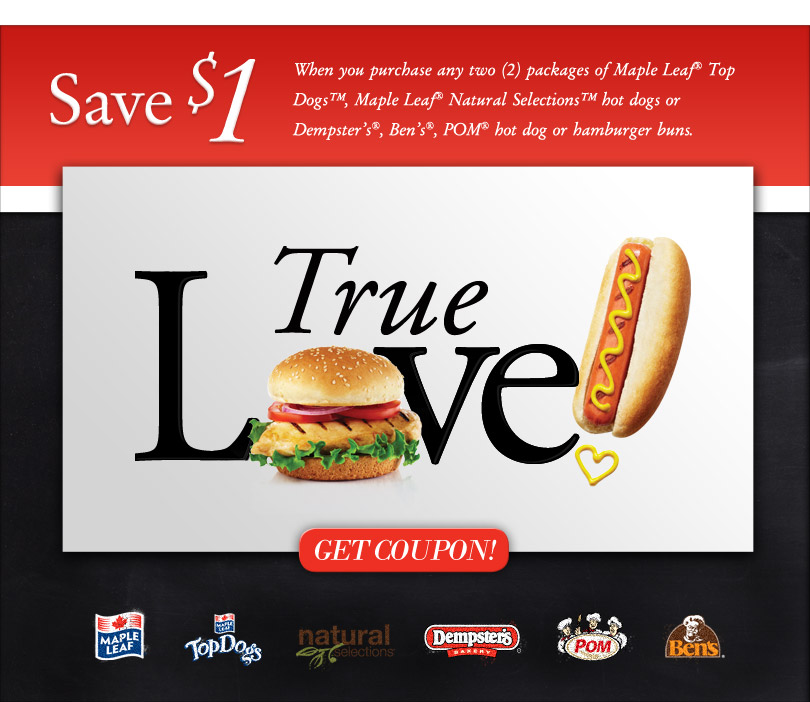 Kawartha Bargains Canadian Coupon Alert 1.00 off 2 Maple Leaf Hot